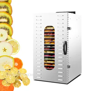 18 Trays Dehydrator Fruit En Groenten Industriële Fruitdroogmachine Rundvlees Jerky Vlees Voedsel Droger Dehydrator Droogmachine