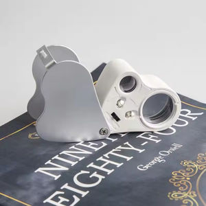 Venta al por mayor de fábrica, tarro de lupa 30x 60x, lupa, joyería con luz - Product Image 4