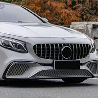 Kit carrosserie style S65 pour Mercedes Classe S Coupé W217 C217 (2014-2021) – Améliorez votre véhicule avec le nouveau look : pare-chocs avant, calandre centrale, diffuseur arrière, embouts d'échappement