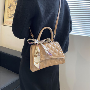 New Designer Bag <strong>Navy</strong> Ladies Purse <strong>Handbags</strong> for Women Luxury Purse with Scarf <strong>Leather</strong> Designer Women's Bags New Designer 2023 - Product Image 2
