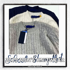 Hot Designer Men's Slim Fit Knit <b>Jumper</b> | Warm Anti-Wrinkle Spring Casual Sweater - Product Image 2
