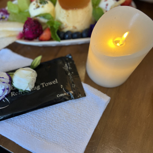 Bông 15G Tùy Chỉnh Mùi Hương Thiết Kế Dùng Một Lần Làm Mới Khăn Tay Ướt - Product Image 1