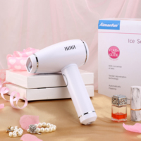 10 ° Appareil d'épilation à lumière pulsée (IPL) portable en forme de pistolet, avec refroidissement automatique continu, pour une épilation efficace.