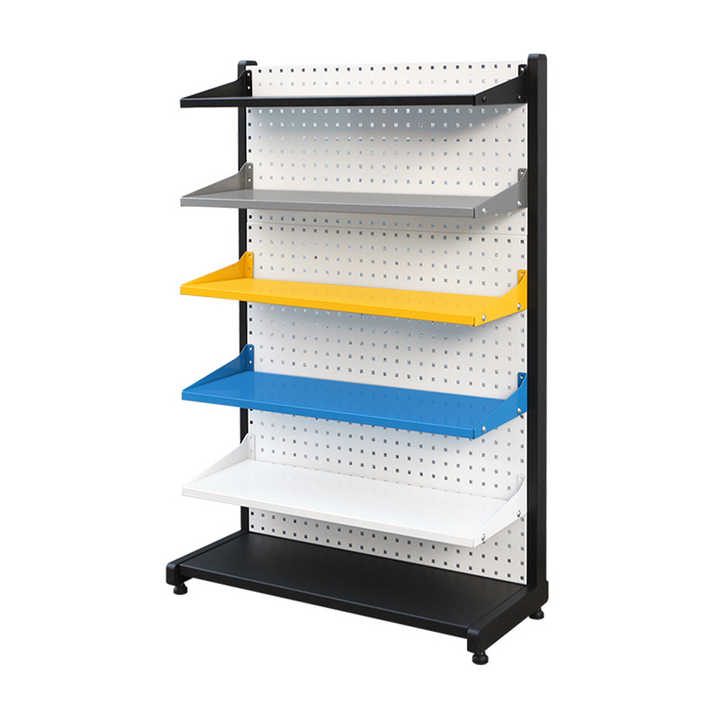 Customizable Color Multi-layer Panel Shelf Metal Display Rack Tool Wall Hanging Panel