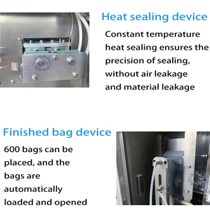 เครื่องบรรจุภัณฑ์อัตโนมัติเต็มรูปแบบสำหรับชั่งน้ำหนักและบรรจุเกลือ น้ำตาล แบบซองโดយแพ็ค - Product Image 5