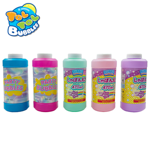 Nuevo Juguete de Burbujas de Jabón de Plástico de 470 ml para Niños, Botella de Burbujas Divertida, Juego al Aire Libre, Seguro, No Tóxico, para Fiestas de Cumpleaños, Burbujas Coloridas - Product Image 2