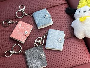 <span class=keywords><strong>Mini</strong></span>-album photo en cuir PU <span class=keywords><strong>2</strong></span> pouces, porte-clés pour photos, pochettes <span class=keywords><strong>2</strong></span> pouces, accessoires pour photos, cartes, porte-clés - Product Image 2