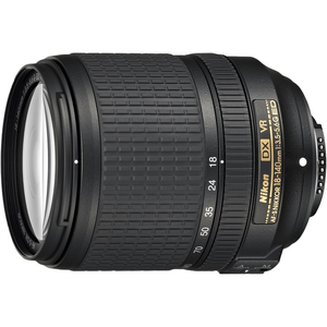 Lente AF-S DX NIKKOR 18-140 mm F/3.5-5.6G ED VR Fabricado en China - Product Image 1