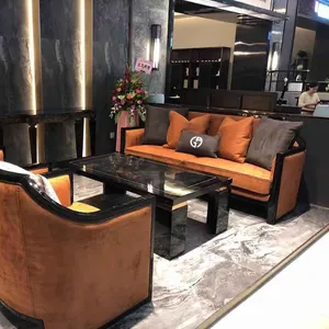 意大利品牌客厅布艺沙发套组合家具来自中国佛山工厂