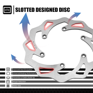 จานเบรกหลัง NICECNC ขนาด 220 มม. สำหรับ KTM 125-500 XC/XCF/XCW/SX/SXF/EXC/EXCF/TPi/6D ปี 1994-2022 - Product Image 4