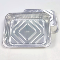 Récipient jetable en aluminium pour emballage alimentaire Casserole/boîte à lunch en aluminium/plaque de cuisson en aluminium