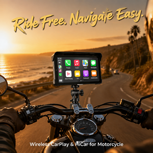 Bestsonic Écran intelligent de 7 pouces avec CarPlay pour toutes les motos, alternative plus sûre au téléphone, commande vocale, navigation mains libres - Product Image 6