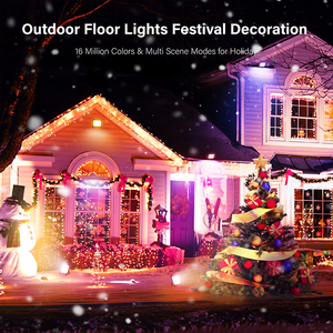 Projecteurs LED RGB extérieurs de qualité commerciale IP66 10W 30W 50W en aluminium pour jardin et parc - Product Image 6