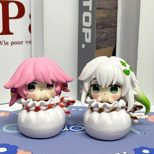 6 teile/satz 6-8CM Genshin <span class=keywords><strong>Yae</strong></span> <span class=keywords><strong>Miko</strong></span> Xiao Wanderer Furina Figur Puppe Kunststoff Statue Figur Anime PVC Cartoon Spielzeug für Wohnkultur - Product Image 4