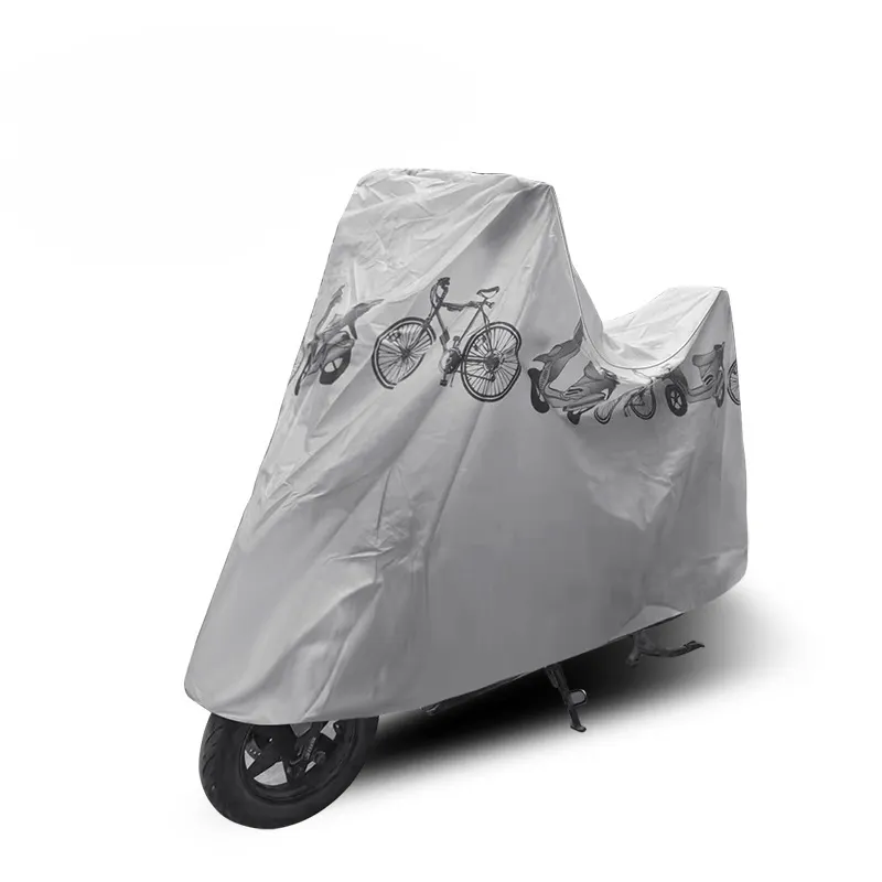 Venta al por mayor al aire libre interior Ripstop Universal a prueba de polvo poliéster impermeable bicicleta lluvia cubierta de bicicleta para Mtb bicicleta de carretera