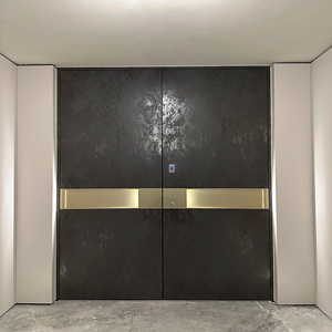 Tùy chỉnh đương đại Nhôm chống trộm an ninh cửa trước cho dân cư nhập sợi thủy tinh màn hình lưới cho khách sạn biệt thự - Product Image 2