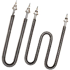 240 volt <span class=keywords><strong>elemento</strong></span> riscaldante alettato aria tubolare in acciaio inossidabile industriale elettrico tipo <span class=keywords><strong>I</strong></span> U W per combustione a secco - Product Image 1