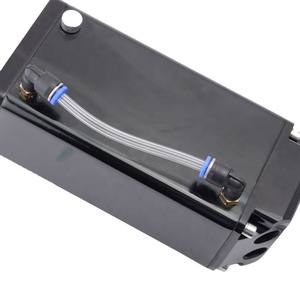 Depósito de Combustible Universal de Aluminio de 0.75L para Motor de Carreras D1 Cuadrado, Nuevo, con Indicador de Manguera de Aceite - Product Image 4