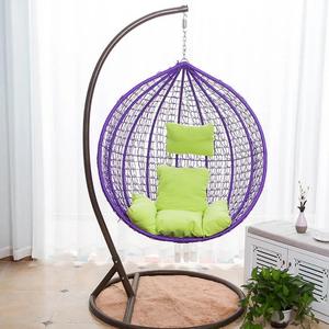 Vente en gros, très vendue, fauteuil œuf d'extérieur, meuble de jardin, patio, panier <span class=keywords><strong>suspendu</strong></span>, chaise balançoire en rotin pour adulte avec support - Product Image 5