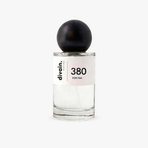 Divain 380 For Him Eau De Parfum Intensità Moderata Profumo da Uomo Estivo Marino da Viaggio - Product Image 1