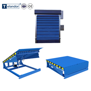 สะพานขึ้นลงเรือไฮดรอลิกแบบติดตั้งถาวรสำหรับงานหนัก 6 ตัน/8 ตัน สำหรับคลังสินค้า - Product Image 4