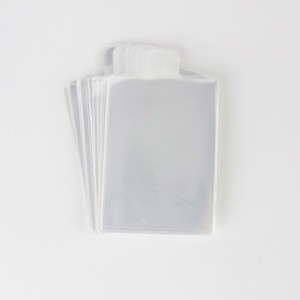 Modern Transparent Card Sleeves Custom Logo Clear <b>Protectors</b> for Baseball Sports Trading Card Collection - Product Image 5