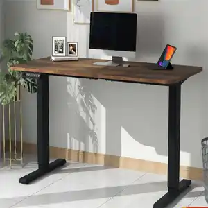 Fezibo meja berdiri elektrik, tinggi dapat disesuaikan 48X24