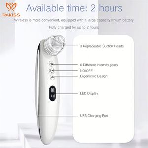 Machine d'élimination des points noirs par aspiration Stylo pistolet Microdermabrasion Points blancs Étanche pour usage domestique et commercial Visage/nez - Product Image 2