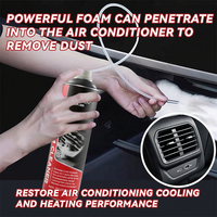 Limpiador de Aire Acondicionado Automotriz OEM en Aerosol, Espuma de Limpieza Profunda, Eliminador de Olores, Producto para el Cuidado y Mantenimiento del Interior del Automóvil
