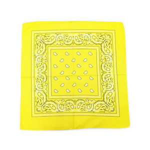 Bufanda de color puro sólido de algodón 2023, pañuelo facial, bufanda de hip hop, bufanda de baile callejero, doble flor de anacardo, pañuelo cuadrado - Product Image 6