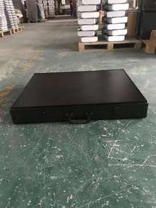 Caja <span class=keywords><strong>de</strong></span> aluminio para herramientas, maletín <span class=keywords><strong>de</strong></span> vuelo con contraseña/llave bloqueada, equipo <span class=keywords><strong>de</strong></span> maquillaje cosmético, estuche <span class=keywords><strong>de</strong></span> almacenamiento <span class=keywords><strong>de</strong></span> <span class=keywords><strong>manicura</strong></span> - Product Image 3