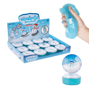 Wonderful Eco-friendly Snowflake DIY Playdough & Slime Non-Toxic Handmade <b>Crystal</b> Putty for Kids - Product Image 3