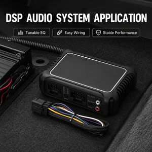 Processeur audio DSP pour voiture 4 canaux 60W RMS 12V DC, amplificateur de classe AB, égaliseur réglable, système audio stéréo OEM ODM D11 - Product Image 4