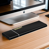 Taifast M.2 Hard Disk eksternal SSD Drive portabel dengan antarmuka USB tersedia dalam 512GB 240GB kapasitas 120GB hitam
