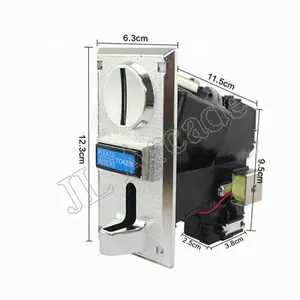 Elektronische Arcade Machine Vergelijkbare Nri Multi Game Metalen Munt Acceptor 616 Digitale Multi-Coin Selector Voor Wasmachine Qld