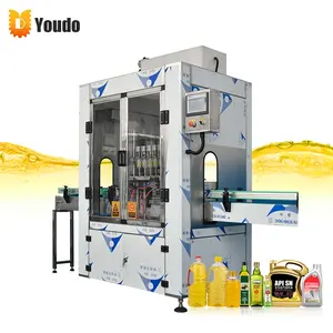 Machine to fill up bottle for mustard vegetable sunflower coconut oil automatic filling production line processing line