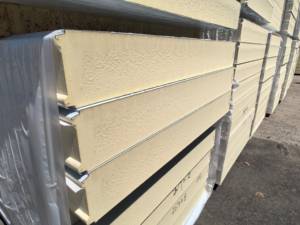 Panneau sandwich PU/PIR sans joint, panneau d'isolation thermique hermétique pour chambre froide basse température et stockage frigorifique - Product Image 5