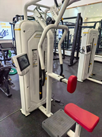 Máquina de remo digital inteligente con resistencia motorizada y pantalla táctil para entrenamiento de espalda, equipo comercial de gimnasio al por mayor