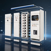 Armoire de distribution électrique intérieure série 380V 30kA IP42 630A extractible et extensible pour tableau de distribution d'infrastructure hôtelière