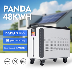 Bộ pin Lifepo4 mới nhất 32kWh 48kWh 50kWh 51.<span class=keywords><strong>2V</strong></span> 628Ah 942Ah <span class=keywords><strong>1000Ah</strong></span> DOCAN PANDA dùng cho lưu trữ năng lượng mặt trời - Product Image 1
