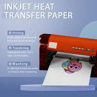 UNEWPRINT - Papel de Transferencia Térmica A3 para Camisetas de Algodón, 50 Hojas por Bolsa, para Impresoras de Inyección de Tinta