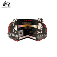 Cartes de visite 3D personnalisées, cartes marketing pliables créatives avec impression de logo pour la promotion de la marque