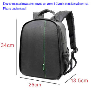 Mochila impermeable para exteriores para cámara de vídeo Digital para Nikon para Canon para Sony Olympus Fuji funda de mochila de fotos de nailon - Product Image 2