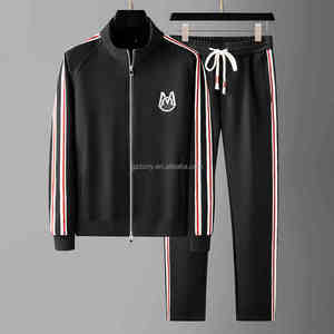 Produttore all'ingrosso nuovi set di abbigliamento da uomo autunno, felpe con cappuccio e pantaloni, set di abbigliamento sportivo da uomo Casual Assembly - Product Image 1