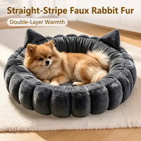 Nouveau lit pour chien transfrontalier, nouveau style, respirant, imperméable, coussin-nid pour chat chaud pour l'hiver, universel toutes saisons, pour petits et moyens animaux