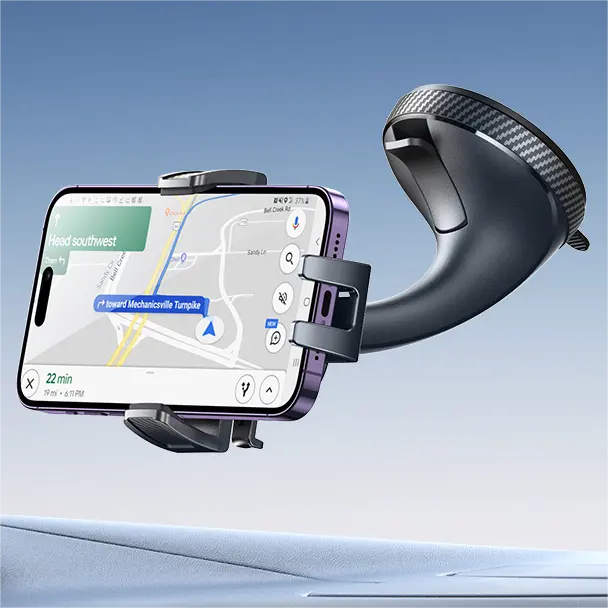 Joyroom neues Design 360-Grad-Rotation Auto-Scheinwerfer-Handy starke Absaugung Telefonhalter