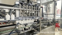 Machine de remplissage et de bouchage entièrement automatique intégrée, ligne de production universelle pour pommades et liquides