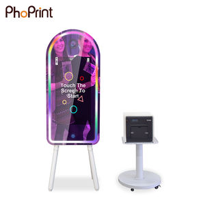 Pho print Light Weight Mirror Stand Fenster 10 I5 Board Mirror Photo Booth Maschine für die Hochzeit - Product Image 5