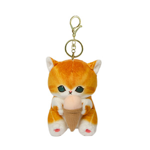 DHF1022 Lizenzierte 10-13cm Mofusand Plüsch-Schlüsselanhänger Kawaii Plüsch-Anhänger Cartoon Plüsch-Schlüsselanhänger für Taschen und Geschenke - Product Image 6