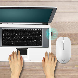 ZeroGate T20 – souris optique sans fil 2.4G, noire, silencieuse, pour ordinateur portable de bureau, avec récepteur USB - Product Image 5